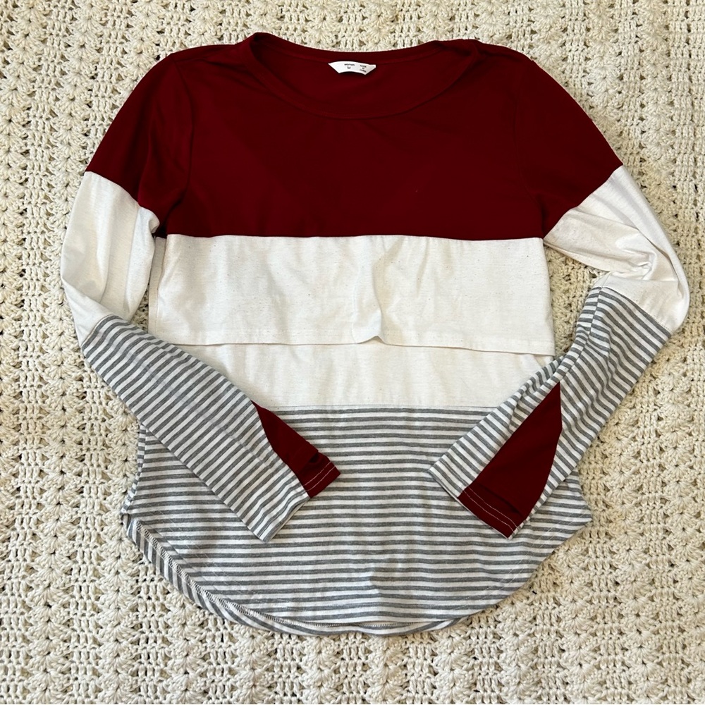 Nursing shirt - size M